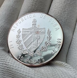 Moneda 1 Onza 40 Aniversario del Moncada