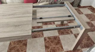 Mesa extensible de salón madera