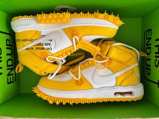 Nike Air Force 1 Mid Off-White Amarillas