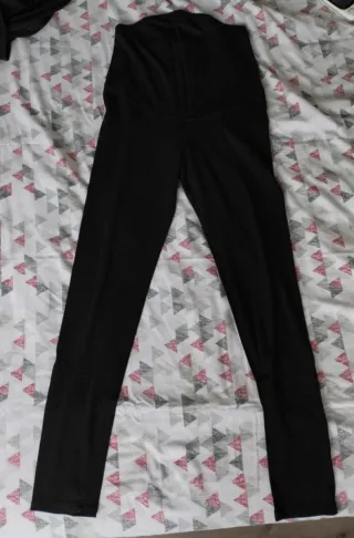 Leggings premamá talla S negros