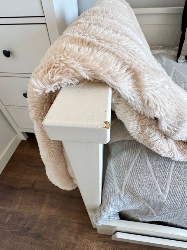 Cama nido Ikea Hemnes blanca