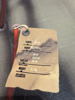 Tabla Snowboard Quechua con Fijaciones