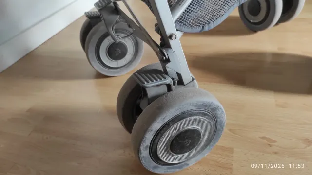 Silla de paseo Maclaren gris