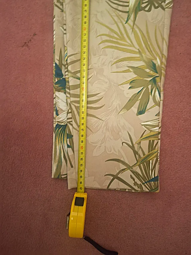 Pantalón estampado floral mujer