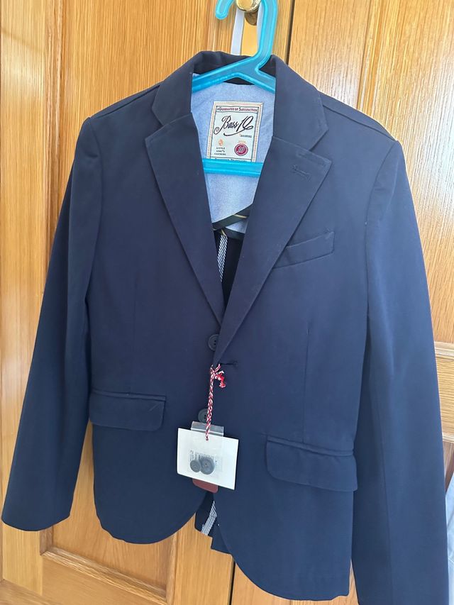 Chaqueta azul talla 9-10