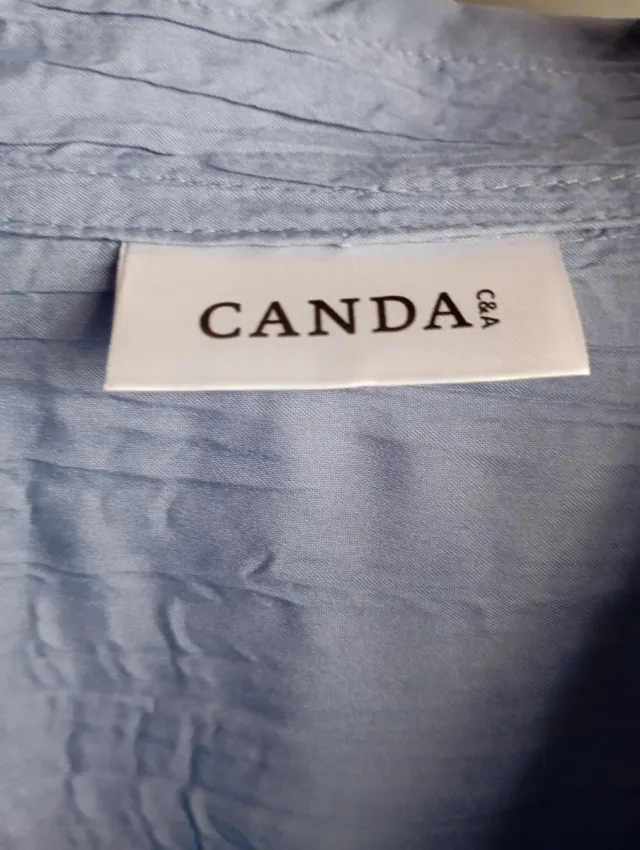 Camisa" Canda" azul talla 48