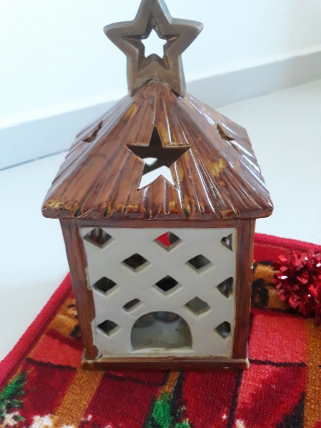 Presepe ceramica con stella