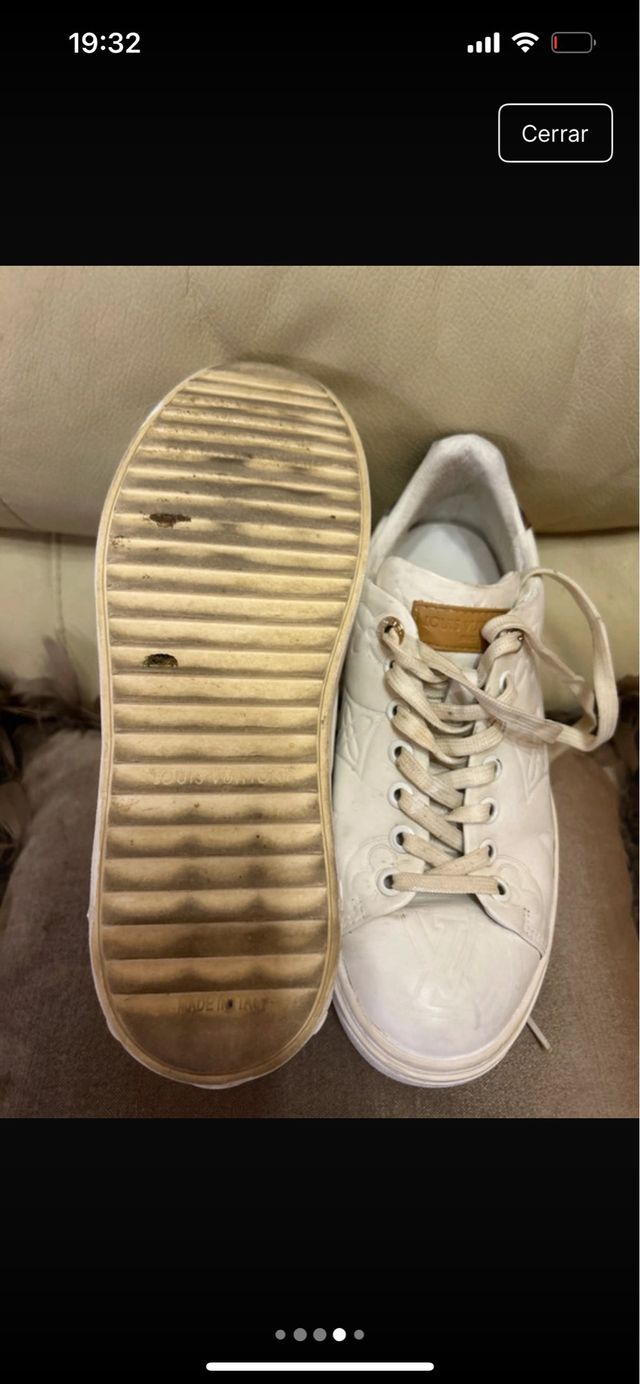 Zapatillas Louis Vuitton Blancas Talla 37