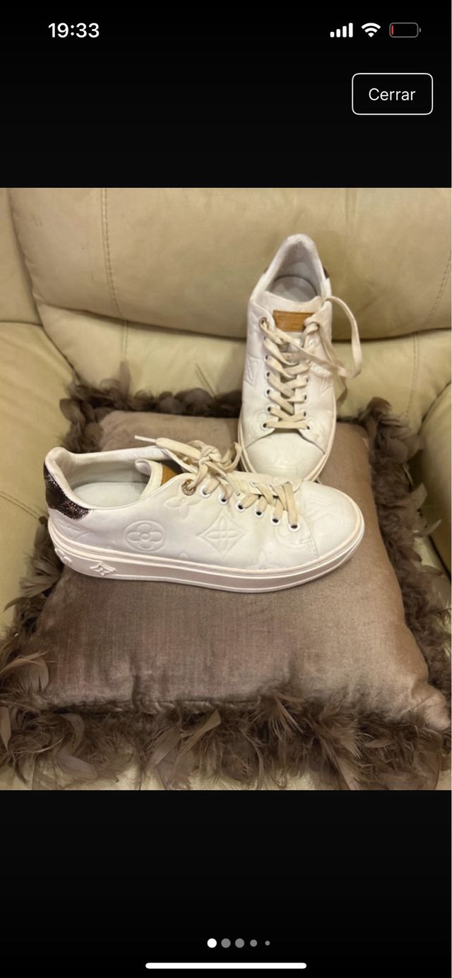Zapatillas Louis Vuitton Blancas Talla 37
