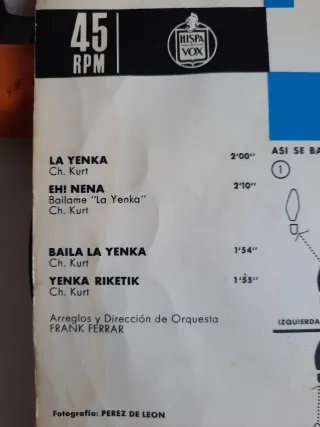 Single JOHNNY AND CHARLEY - La Yenka