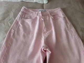 Pantalones Zara Rosa