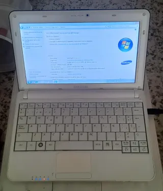 Samsung NP-N130 Portátil Blanco