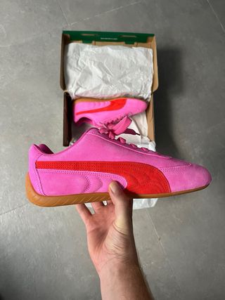 Puma Speedcat OG Rosas y Rojas Talla 40 Nuevas