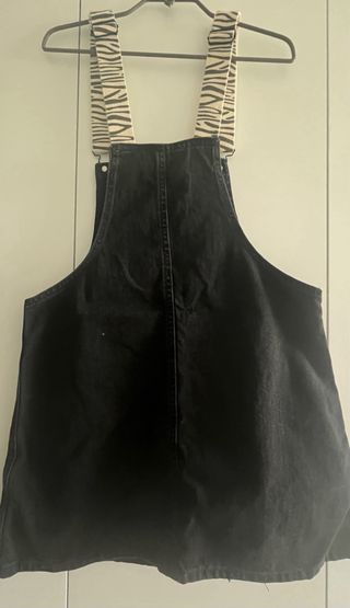 Peto Vaquero Negro Easy Wear Talla M