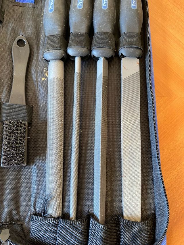 Set de limas y cepillos