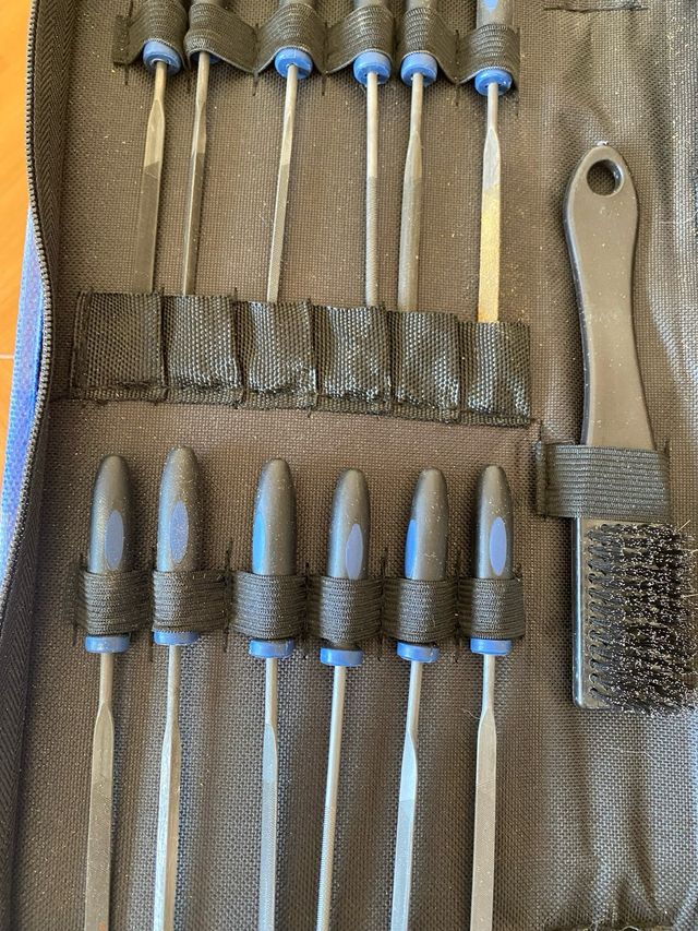 Set de limas y cepillos