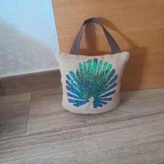 Tope de puerta decorativo con lentejuelas