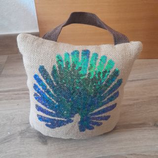 Tope de puerta decorativo con lentejuelas