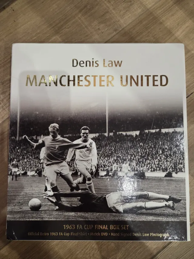 Denis Law Manchester United 1963 FA Cup Box Set
