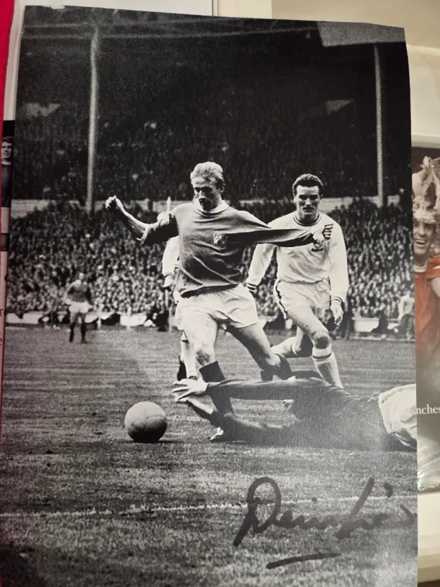 Denis Law Manchester United 1963 FA Cup Box Set