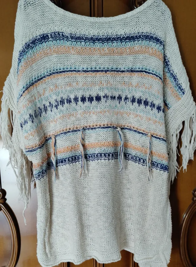 Jersey étnico flecos