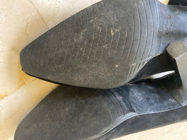 Botines negros talla 39