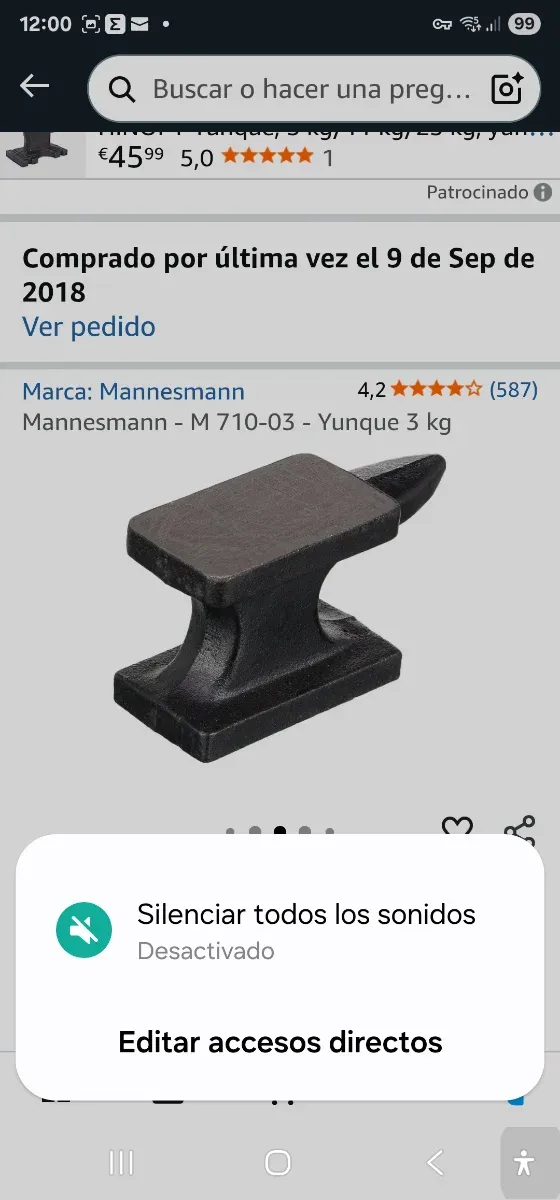Yunque 3Kg Mannesmann