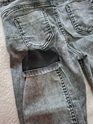 Leggings Calzedonia grises efecto lavado