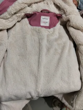 Chaquetón niña Lefties borreguito 9-10 años