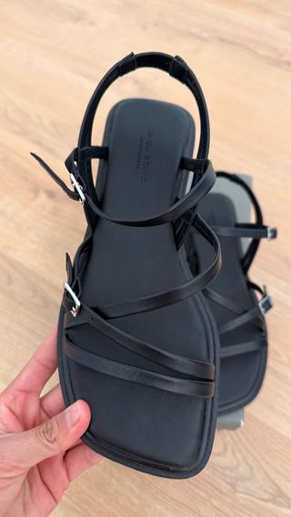Sandalias Vagabond Negras Talla 37 (Nuevas)