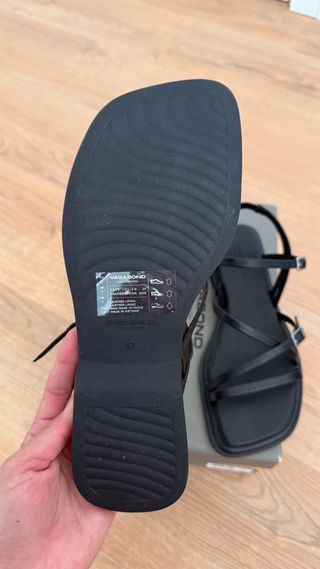 Sandalias Vagabond Negras Talla 37 (Nuevas)