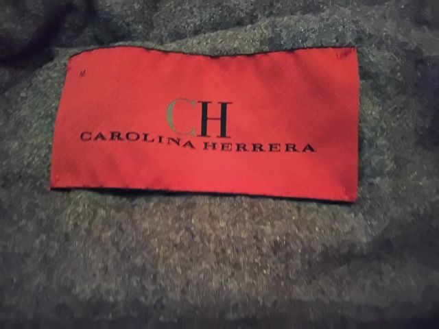 Chaquetón Carolina Herrera marrón/Gris