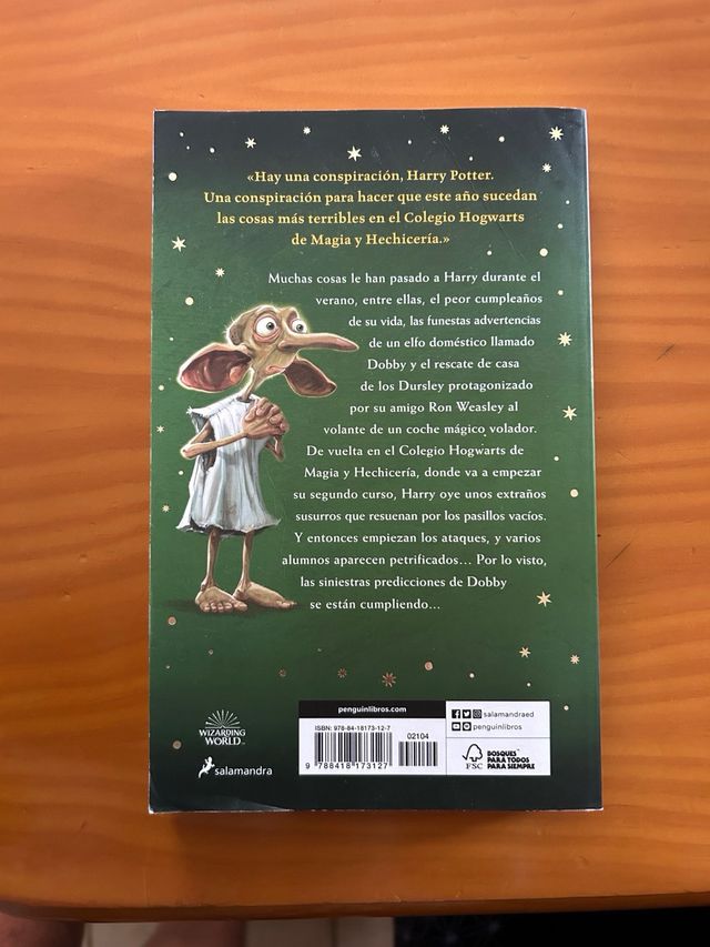 Harry Potter y la cámara secreta (Harry Potter 2)