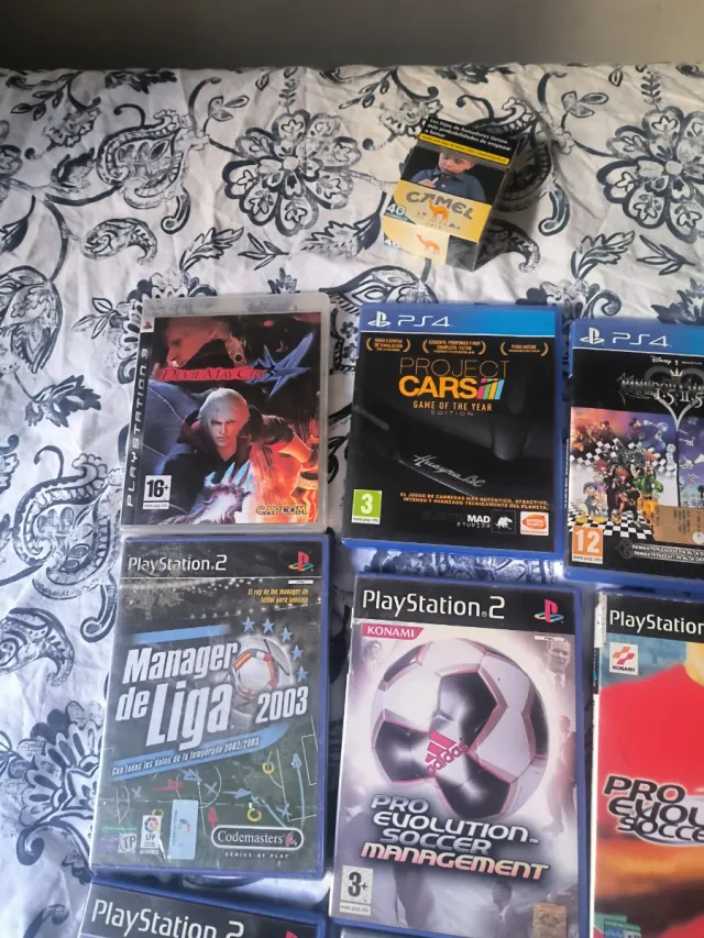 Lote Juegos PS2, PS3 y PS4