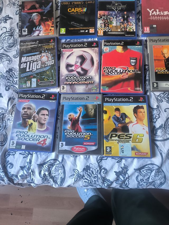Lote Juegos PS2, PS3 y PS4