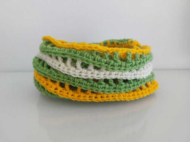 Bufanda nueva crochet infinita