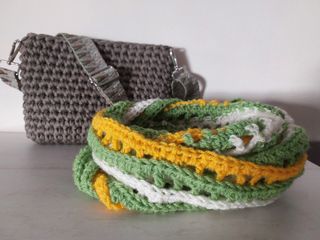 Bufanda nueva crochet infinita