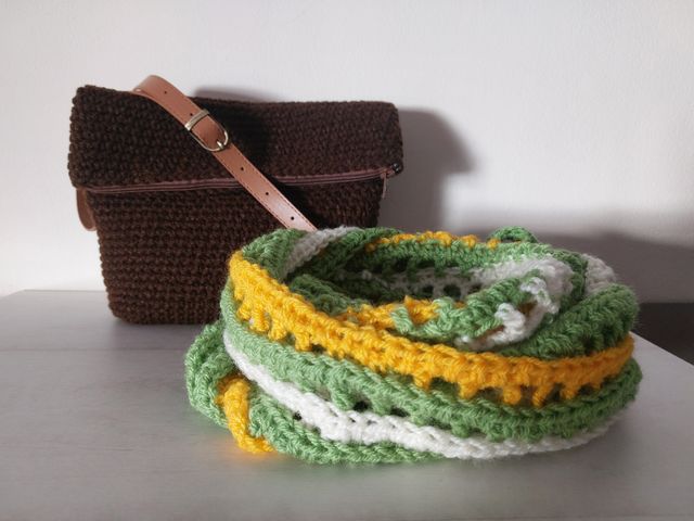 Bufanda nueva crochet infinita