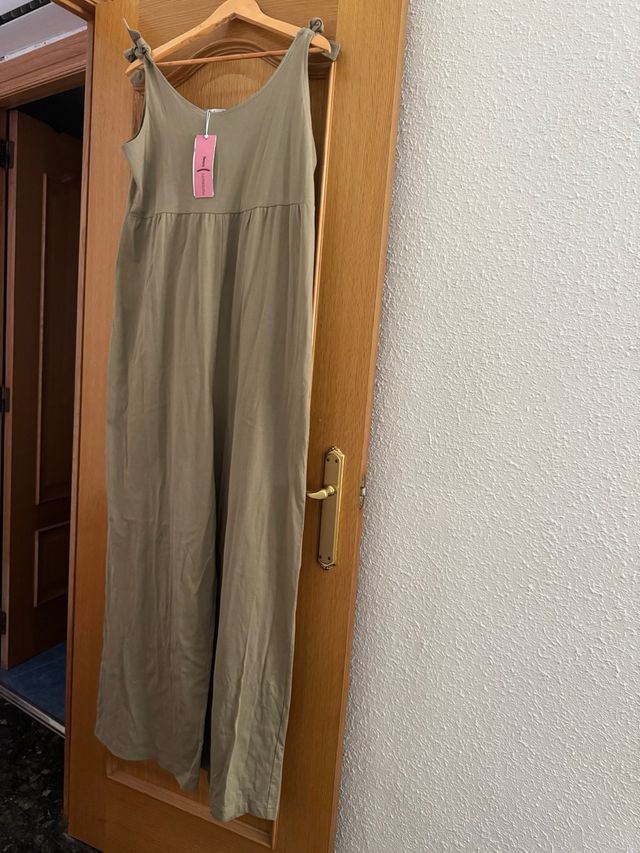 Mono maternidad verde oliva talla única