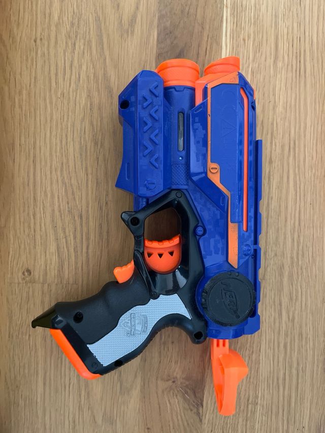 Pack 4 Pistolas Nerf + balas