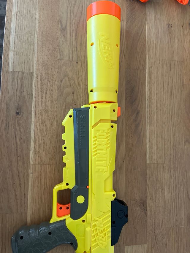 Pack 4 Pistolas Nerf + balas