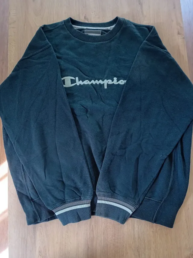 Sudadera Champion gris oscuro