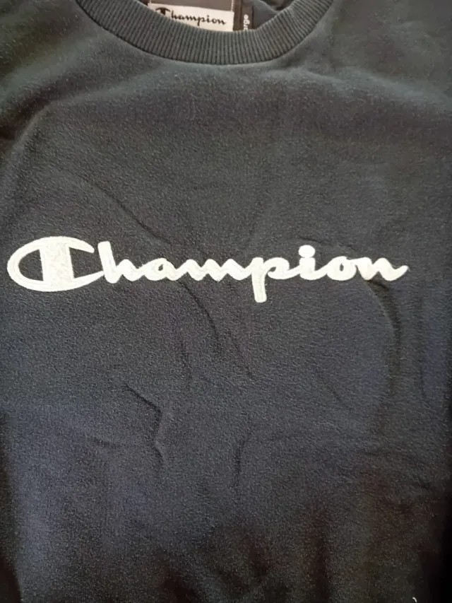 Sudadera Champion gris oscuro