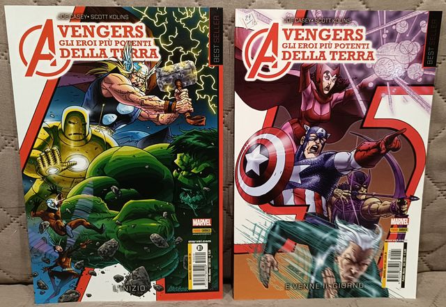 Avengers gli eroi più potenti della Terra 1-2