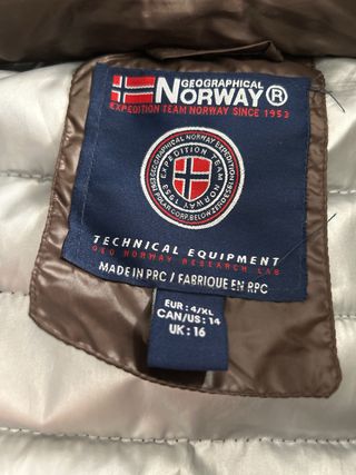 Chaqueta Geographical Norway Mujer Marrón