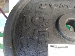 Disco pesa 10 kg Domios