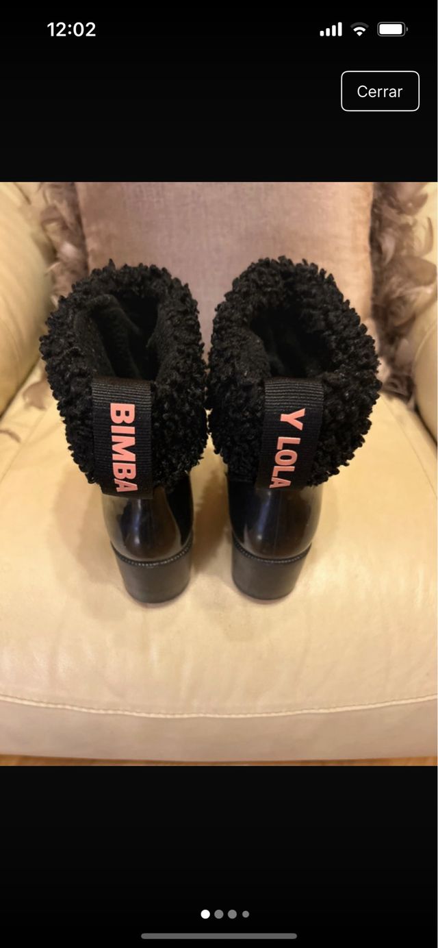 Botas de agua Bimba y Lola Talla 37