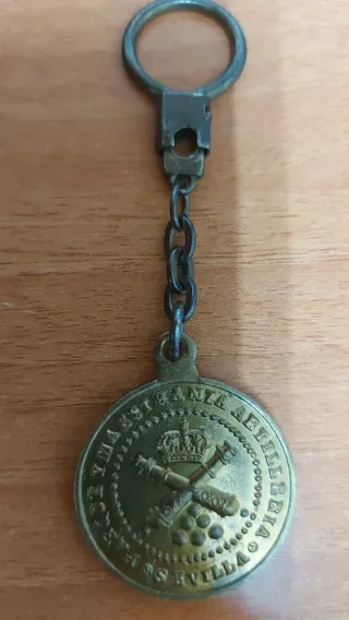 Llavero Parque Maestranza Artillería Sevilla 1977.