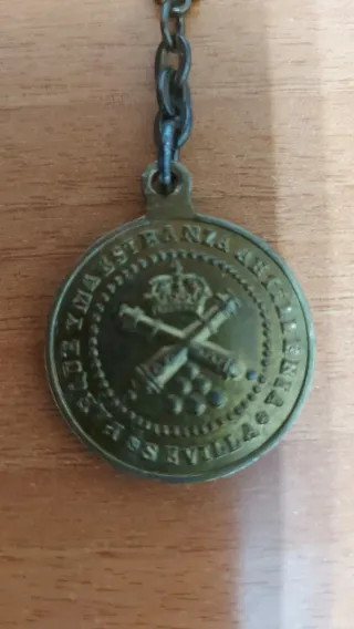 Llavero Parque Maestranza Artillería Sevilla 1977.