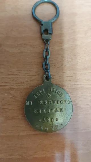 Llavero Parque Maestranza Artillería Sevilla 1977.